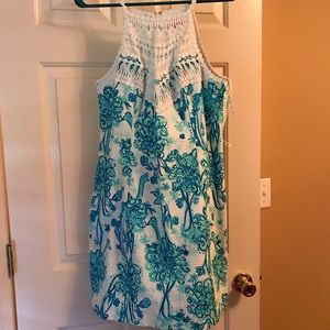 NWOT Blue Peacock Lilly Pulitzer Dress